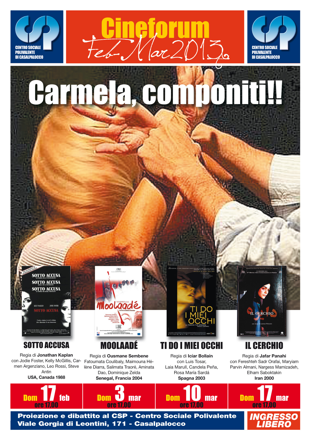 Carmela, Componiti!