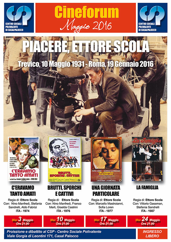 Loacandina Piacere Ettore Scola