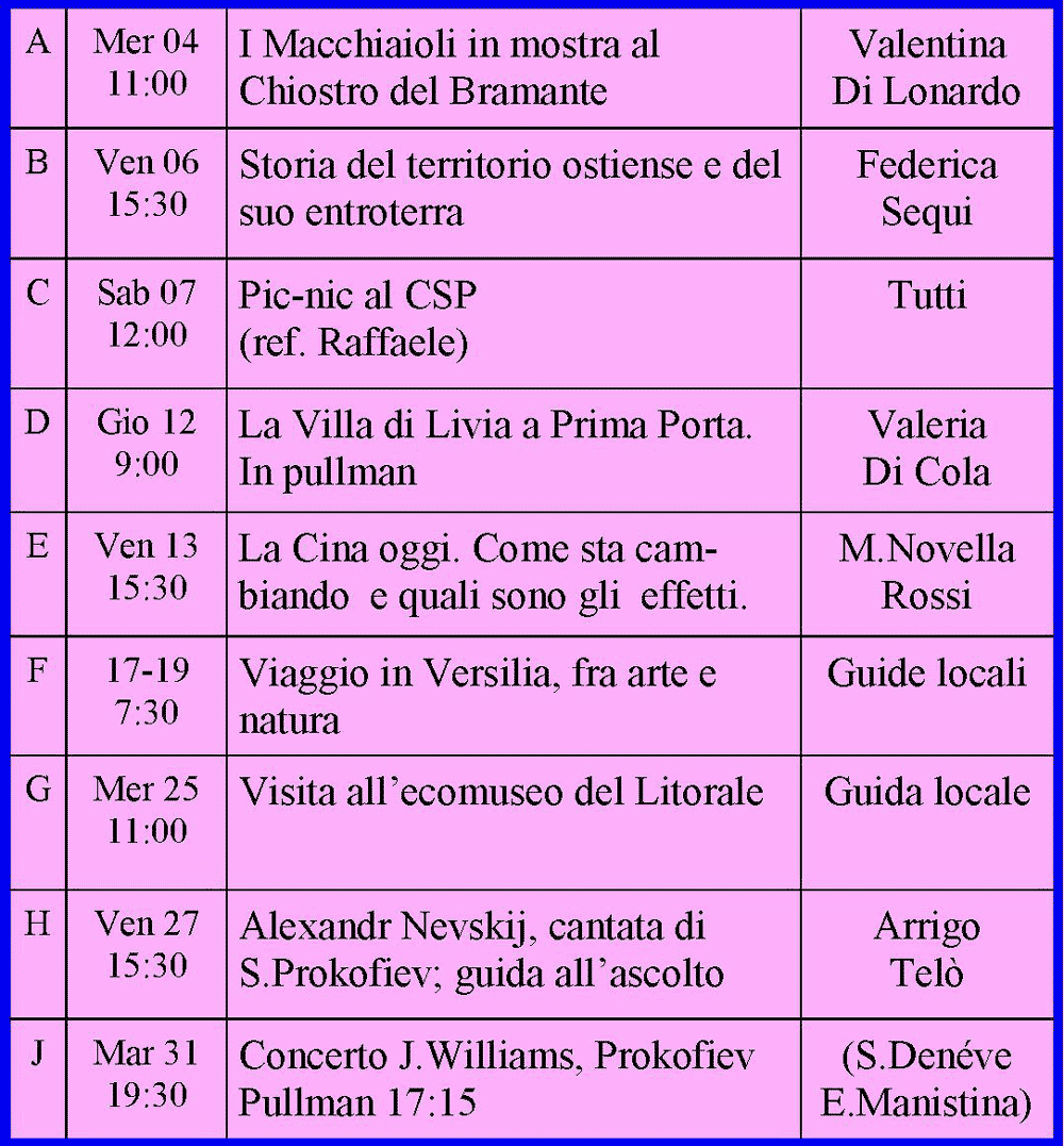 Calendario maggio 2016