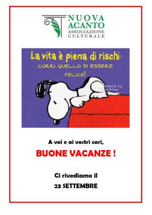 Associazione Nuova Acanto - Attività luglio 2022
