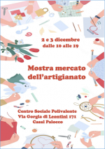 Ritorna la Mostra dell’Artigianato al Centro Sociale Polivalente
