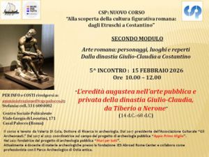 Quinta lezione del Corso di Arte Romana 