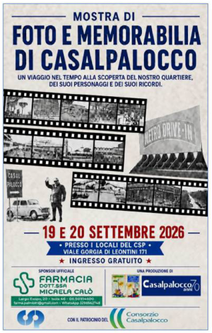 Al CSP torna la mostra su Casal Palocco